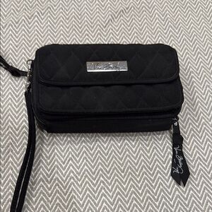 Vera Bradley Black Large Quilted Women's Bag or Wallet